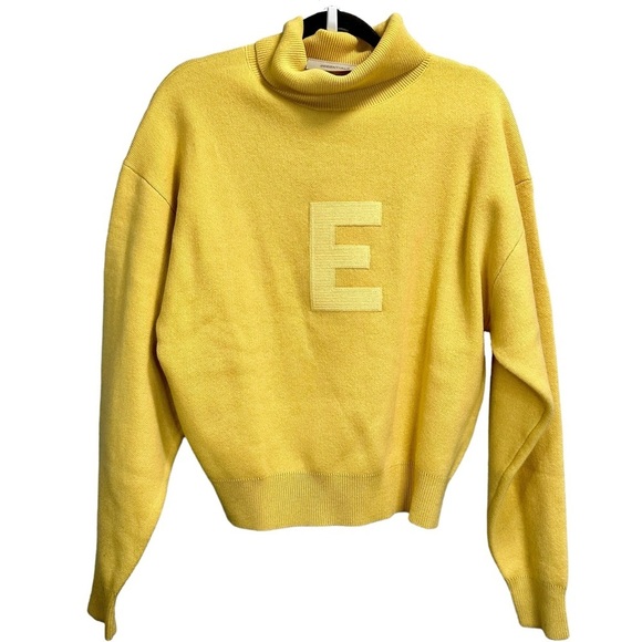 FEAR OF GOD ESSENTIALS embroidered-logo turtleneck jumper sweater - Picture 6 of 10